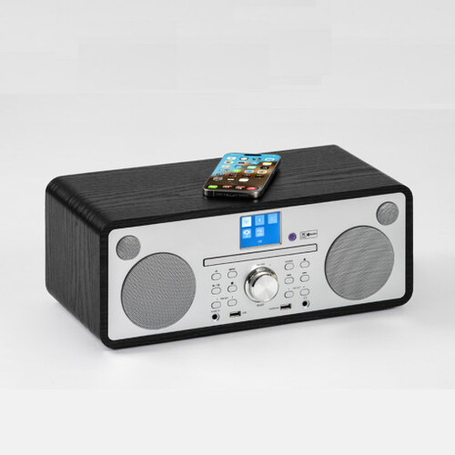 아남 XE01 일체형 블루투스스피커 클래식 올인원 CD플레이어 라디오 오디오, 플린트