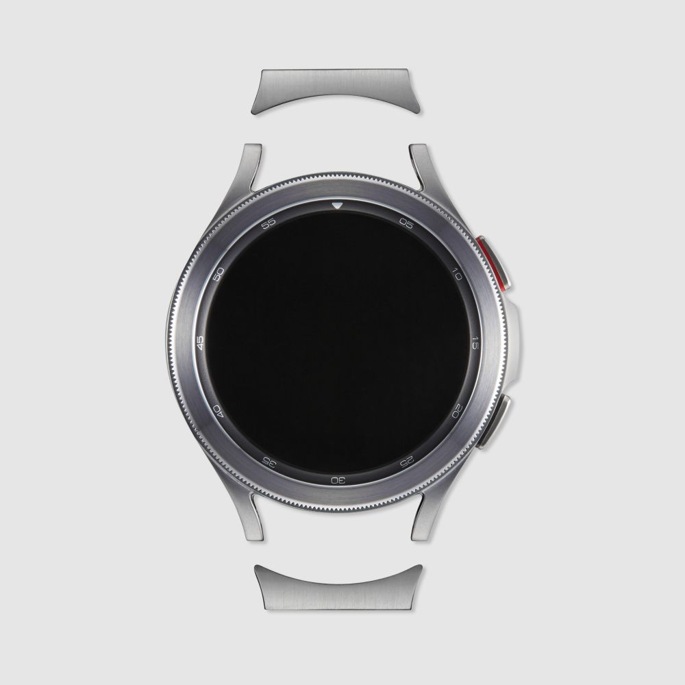 [TIMEFLIK] 갤럭시 워치 5 4 프로 클래식 스페이서 실버 블랙 무광 유광, 플린트